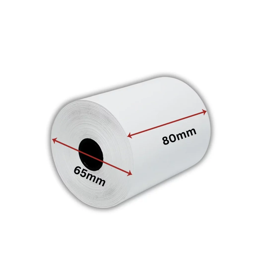 Giấy in Nhiệt 80×65 – Giấy in Hóa Đơn – Giấy in bill K80mm Phi 65mm
