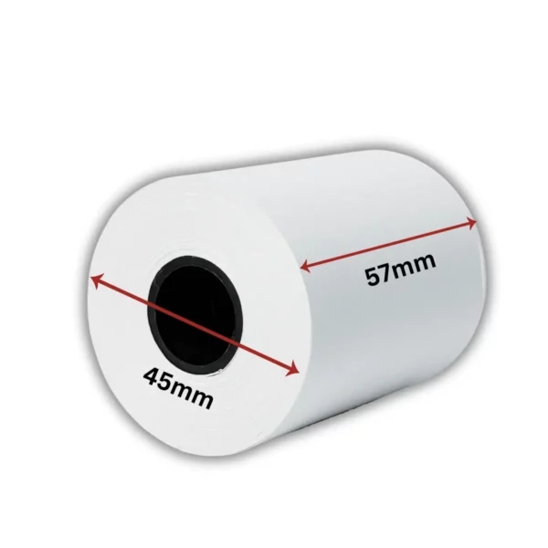 Giấy In Hóa Đơn 57×45 – Giấy In Nhiệt K57mm Phi 45mm