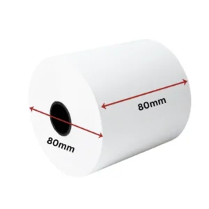 Giấy in hóa đơn 80×80 – K80 phi 80mm – tem Oji giá rẻ